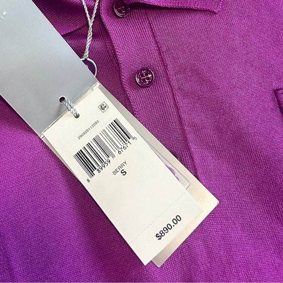 Ralph Lauren collection berry cropped polo - Picture 2 of 4